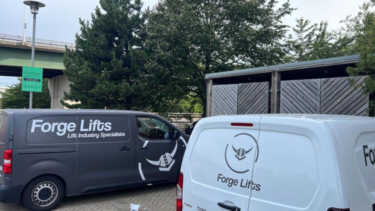 Lift engineer vans