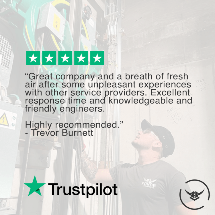 A 5 star review for Forge Lifts.