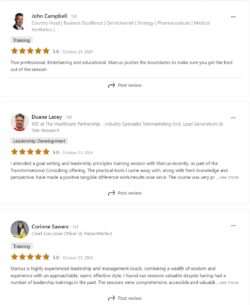 Marcus Haycock LinkedIn Reviews