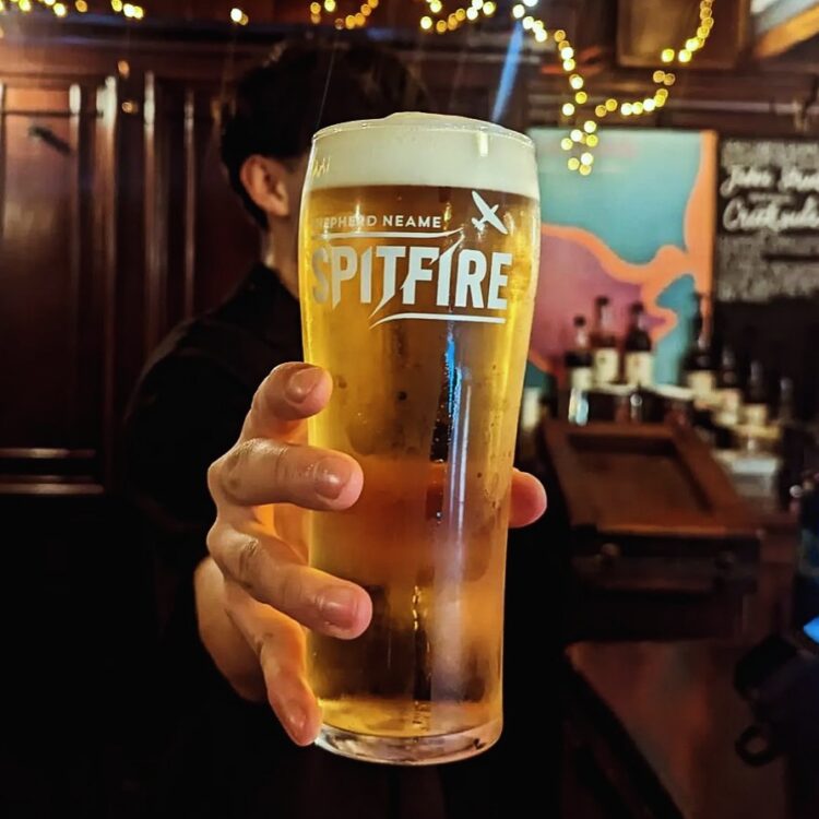 Spitfire Pint Glass - Learay