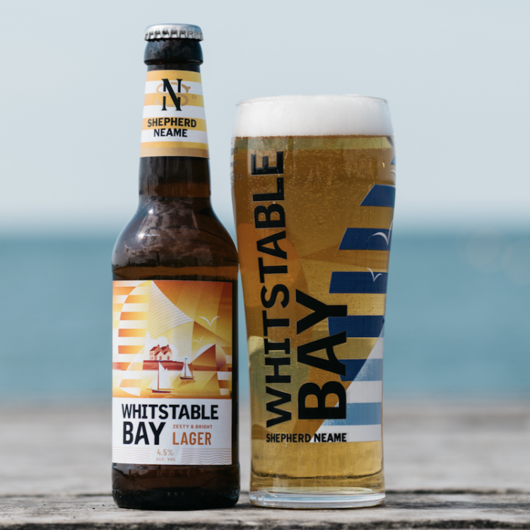 Whitstable Bay Lager Pint Glass