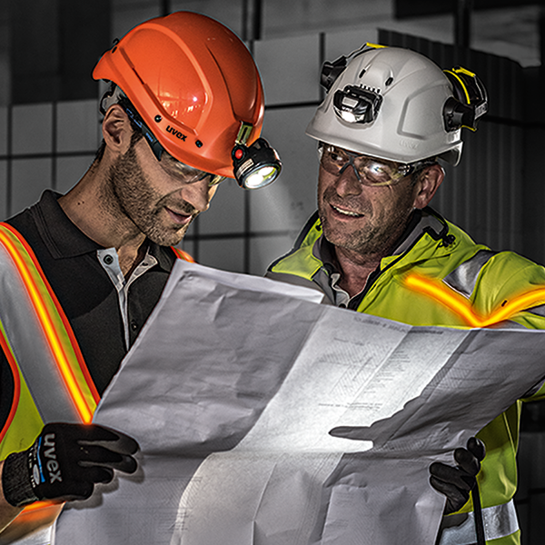 uvex safety eyewear, safety gloves and safety helmets